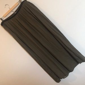 Soft and flowy maxi skirt